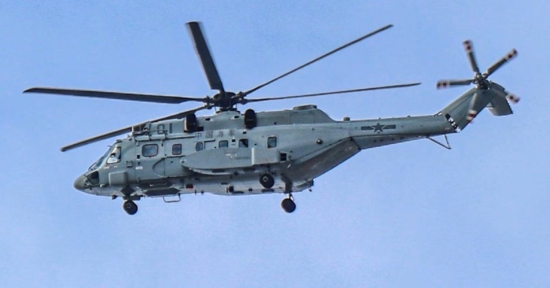 Chinese Z-8D Anti-Submarine Warfare Helicopter