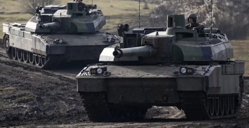 French Army Leclerc Tanks - The Type`s Production Ended in 2008 French Army Leclerc Tanks - The Type`s Production Ended in 2008