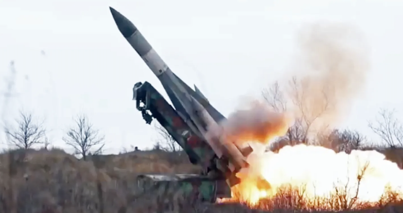 Fixed-Site Launch from S-200 Long Range Air Defence System