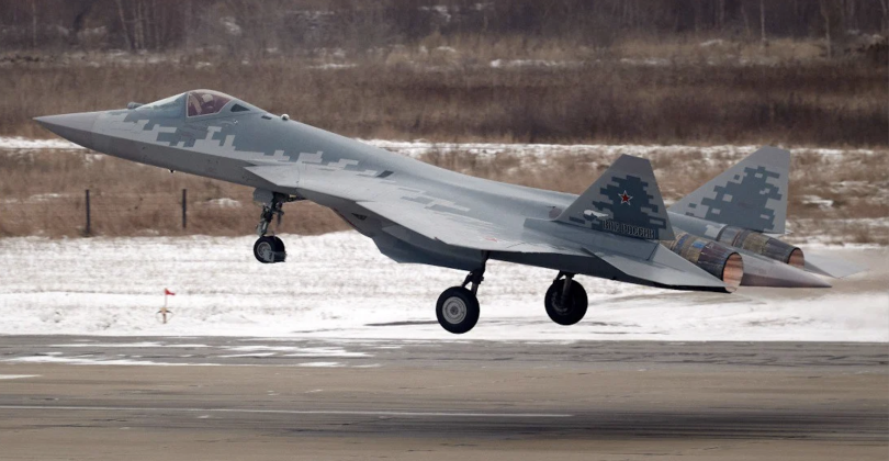 Russian Aerospace Forces Su-57 Fighter Russian Aerospace Forces Su-57 Fighter