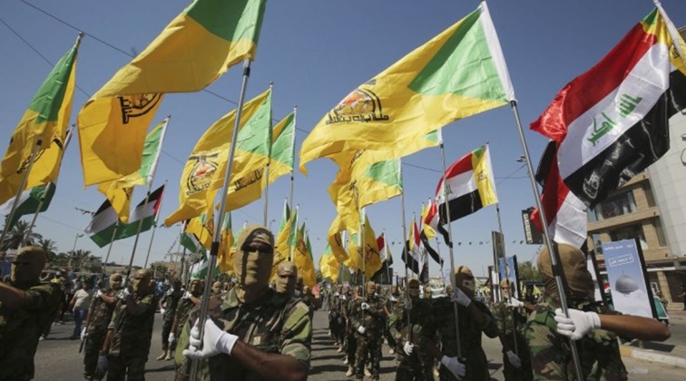 Iraqi Harakat Hezbollah Al Nujaba Paramilitary Personnel - An Iranian-Backed Paramilitary Group