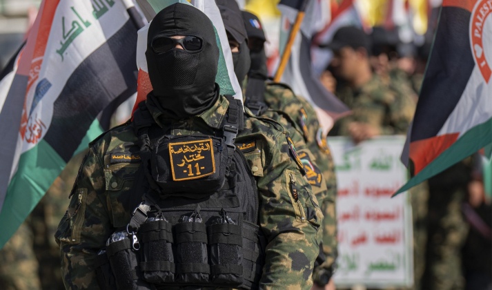 Personnel From Iranian-Backed Hezbollah Paramilitary Brigades