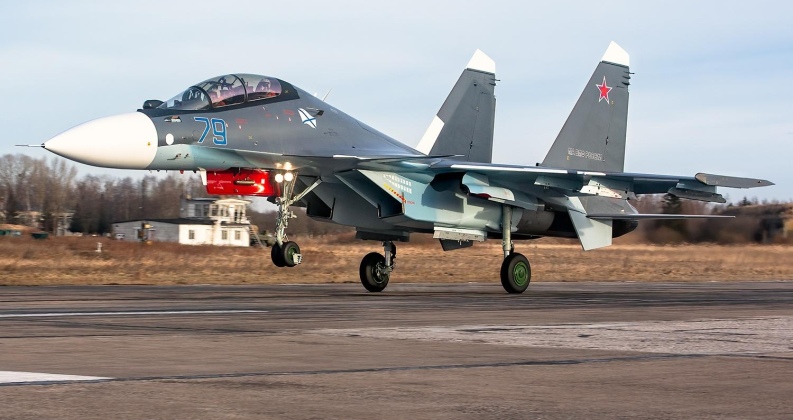 Russian Navy Su-30SM2 Fighter
