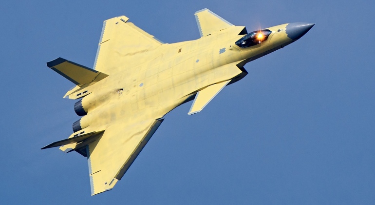Chinese J-20 Fifth Generation Fighter From the First Serial Production Batch in 2016 Chinese J-20 Fifth Generation Fighter From the First Serial Production Batch in 2016