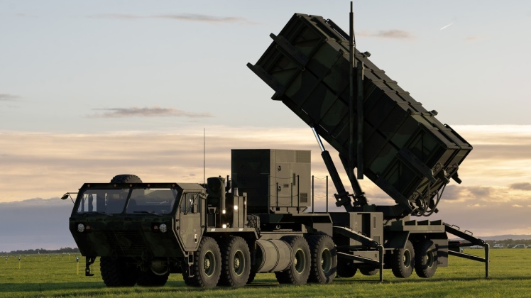 Launcher from MIM-104 Patriot System