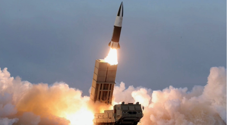 Missile Launch from KN-24 Short Range Tactical System
