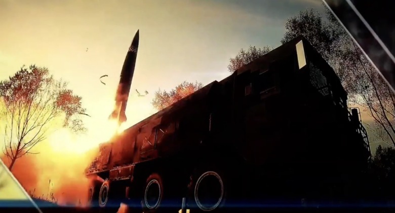 Ballistic Missile Launch from North Korean KN-23 System