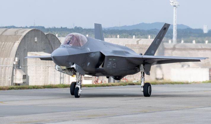 134th Expeditionary Fighter Squadron F-35A at Kadena Air Force Base
