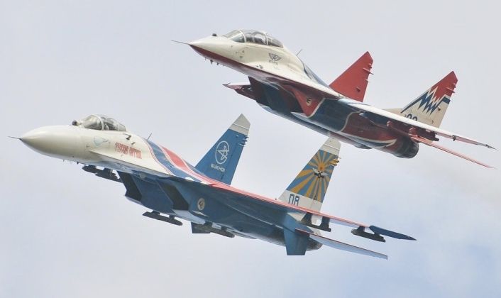 MiG-29 vs. Su-27: The Soviet Union's Two Top Fighters Went Head to