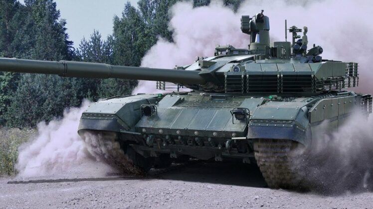 Russian army T-90M Tank