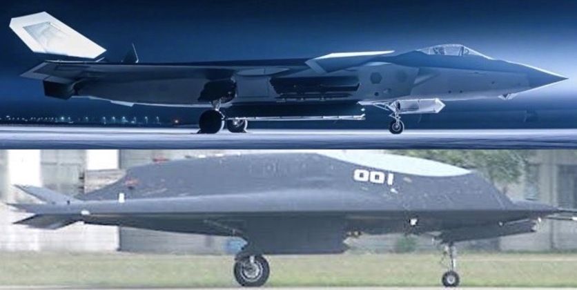 J-20 and GJ-11 Prototype 