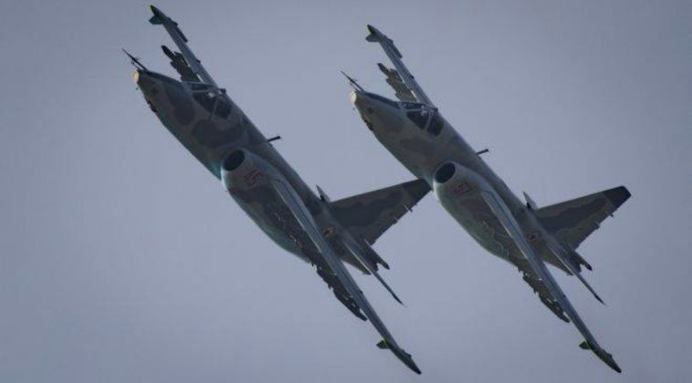 North Korean Su-25 Close Air Support Aircraft