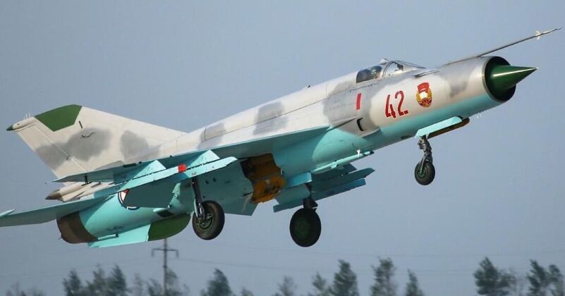 North Korean MiG-21BiS Fighter