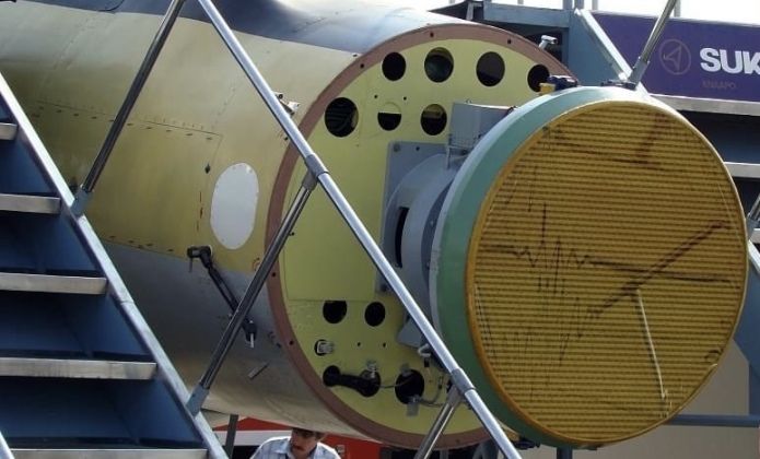 Irbis-E Radar on Su-35 Fighter