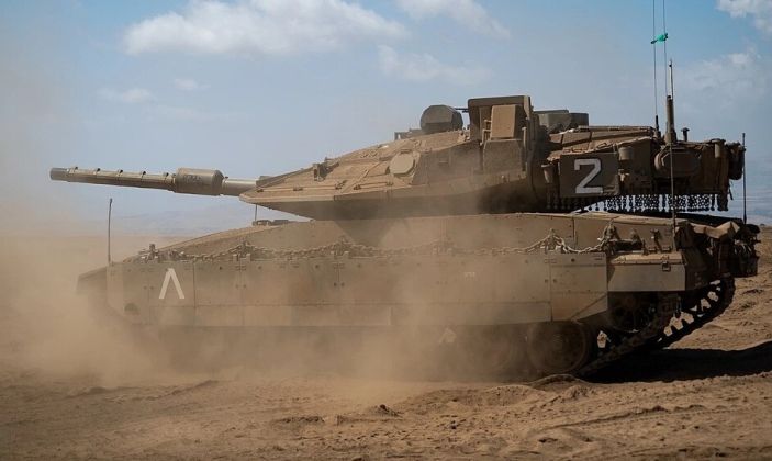 Israeli Army Merkava IV Barak