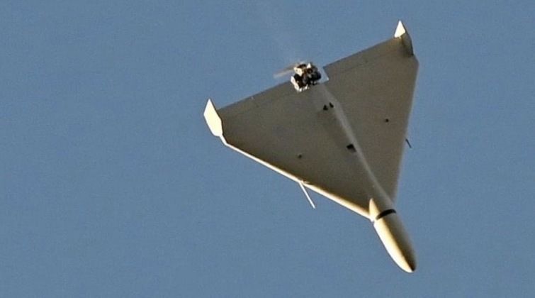 Shahed-136 Drone Over Kiev