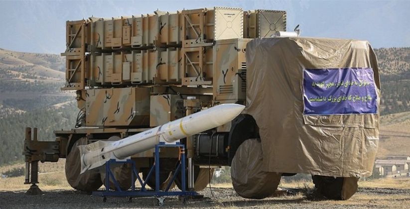 Missile Battery From Iranian Khordad 15 System