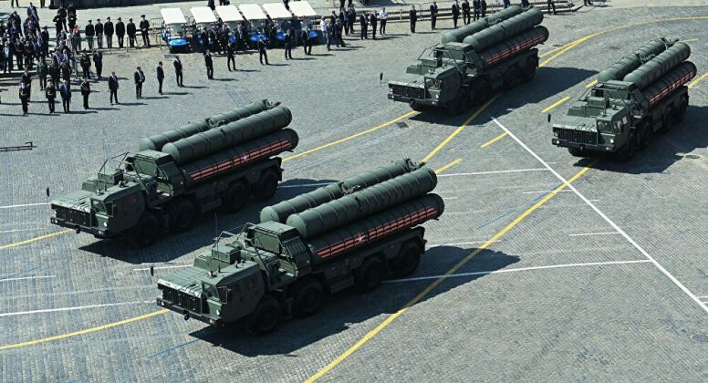 Missile Batteries From S-400 System