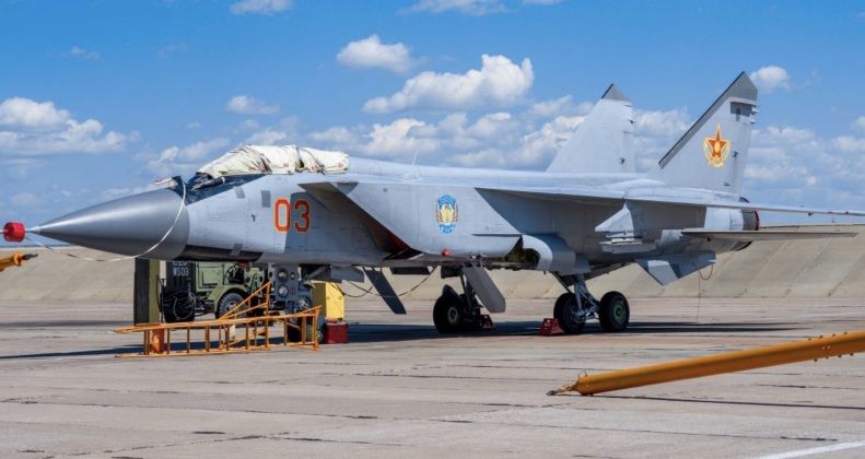 Kazakh Air Force MiG-31 Foxhound