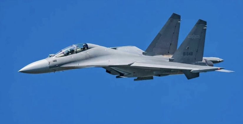 Chinese J-16 Heavyweight Fighter