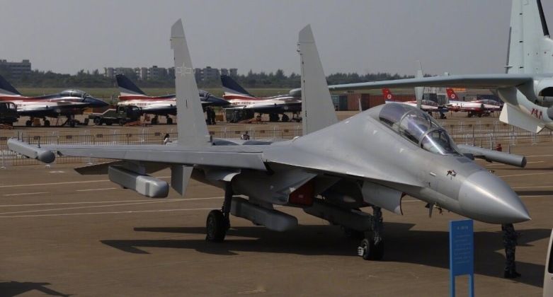 J-16D Electronic Attack Jet at Zhuhai 2021