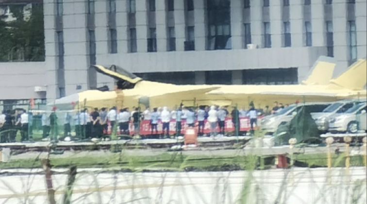 J-20B with Twin WS-15 Engines at First Flight