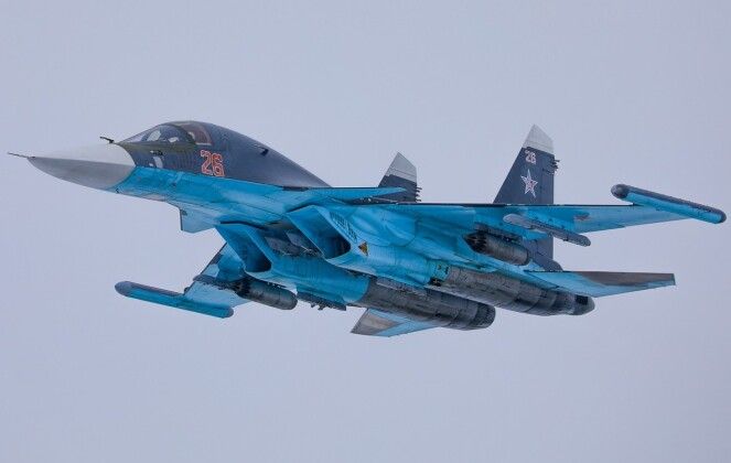 Russian Su-34 Under Western Military District