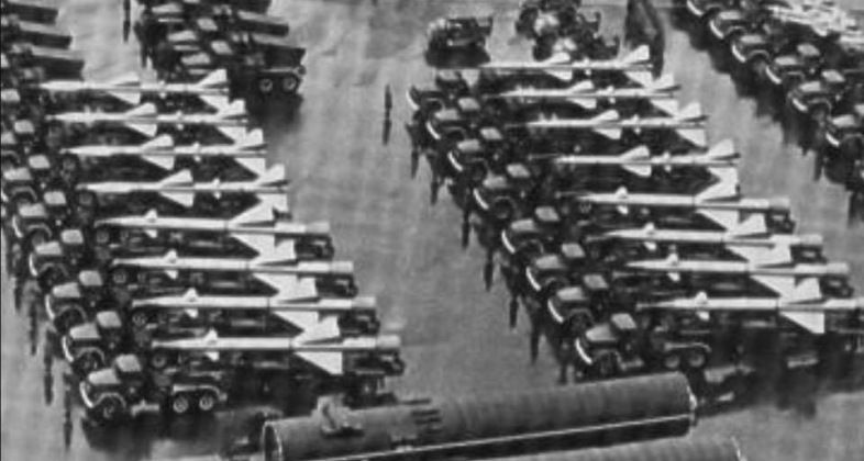 V-300 Missiles From S-25 System on Parade