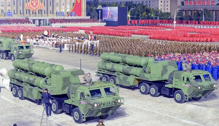 North Korean 'S-400-Like' Missile Defence Batteries