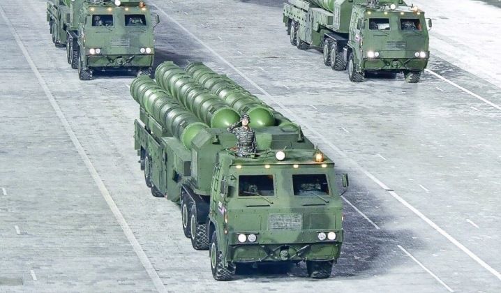 North Korean Long Ranged Surface to Air Missile Battery From Unnamed System