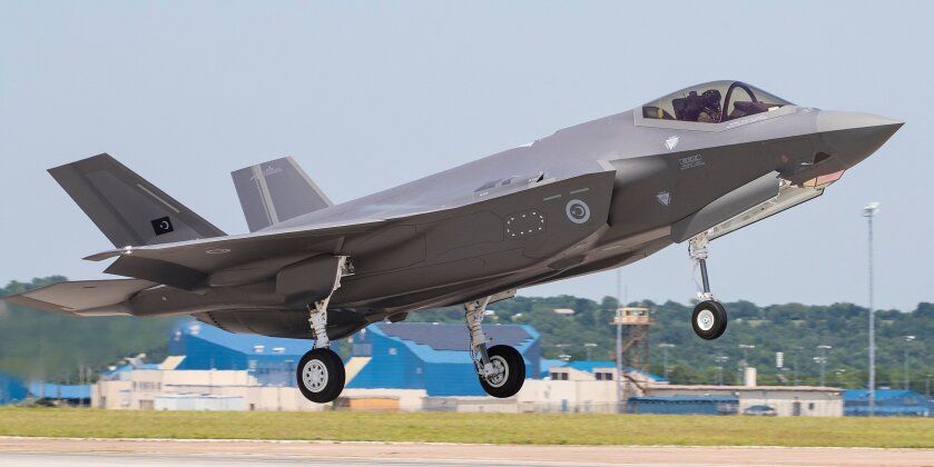 F-35 in Turkish Colours Before Cancellation of Delivery 