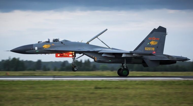 Chinese Su-27SK Heavyweight Fighter