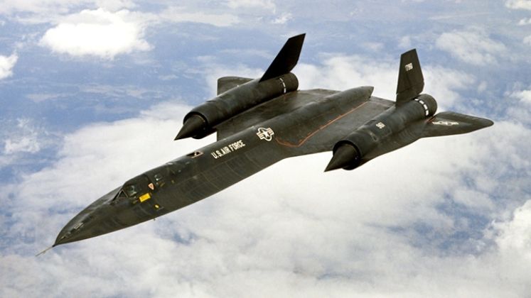 U.S. Air Force SR-71 Blackbird Surveillance Aircraft