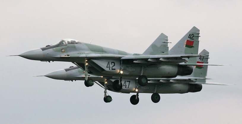 Belarusian Air Force MiG-29 Fighters