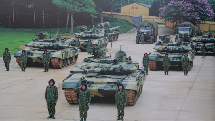 Vietnamese T-90S Tanks