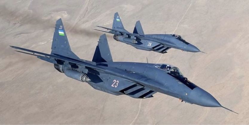 Uzbek Air Force MiG-29s