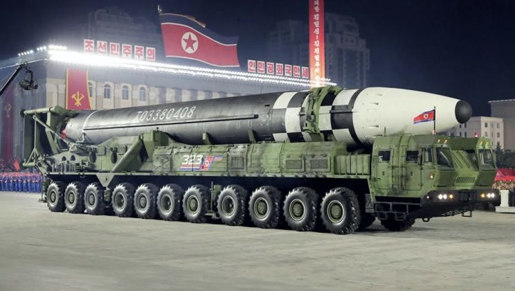 Unnamed North Korean Strategic Intercontinental Range Ballistic Missile - Unveiled October 2020