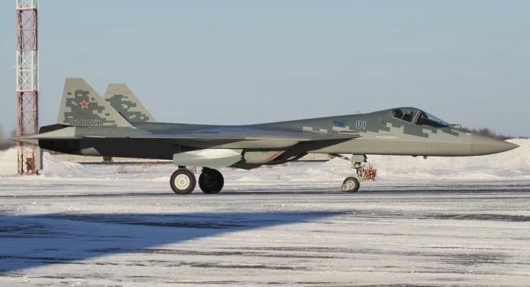 Russian Su-57 - first serial production aircraft