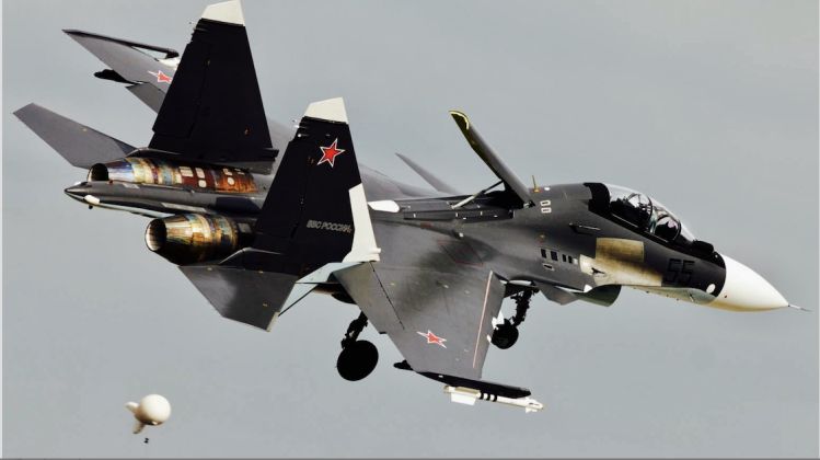 Russian Su-30SM Heavyweight Fighter