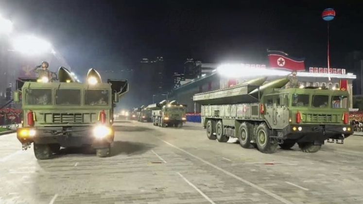 KN-23 Missiles on Parade