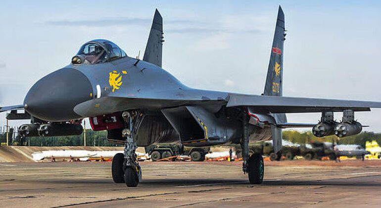 PRC People's Liberation Army Air Force Su-27SK