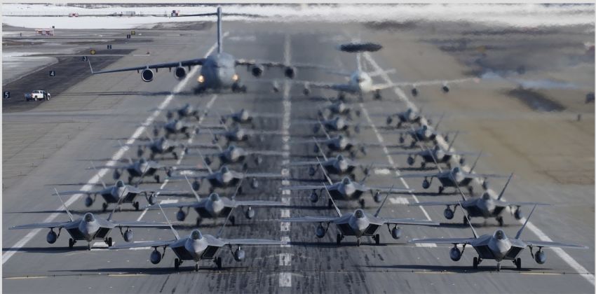 F-22 Fighters in Alaska