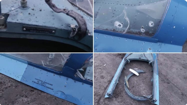 Remains of Ukrainian Air Force Su-27 Shot Down Near Kiev