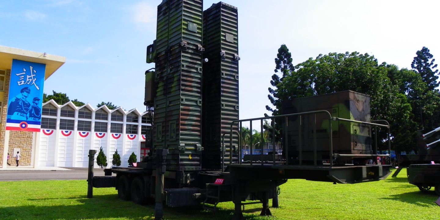 Taiwanese Tian Kung 3 Surface to Air Missile Battery