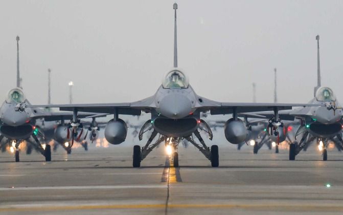 Taiwanese F-16V Fighters