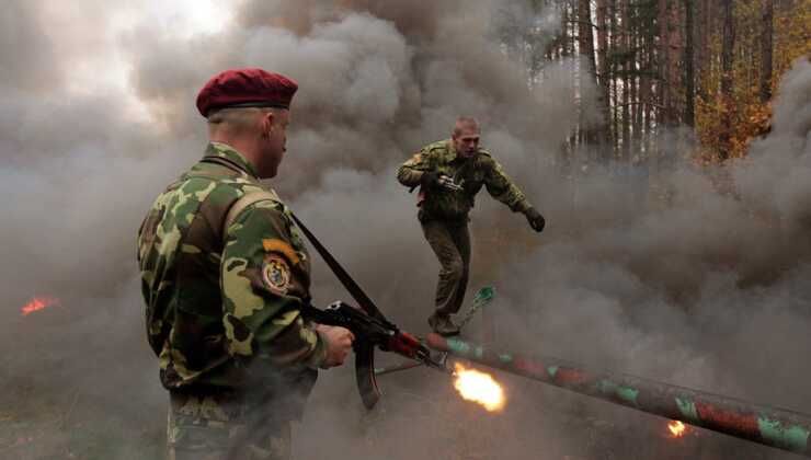 Belarusian Forces in Exercises