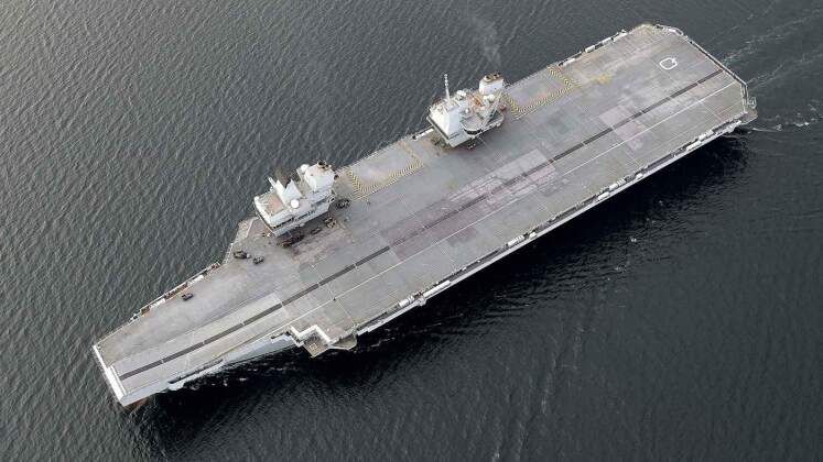 British Queen Elizabeth Class Carrier