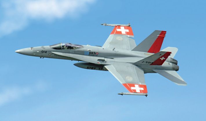 Swiss Air Force F-18C Hornet Fighter