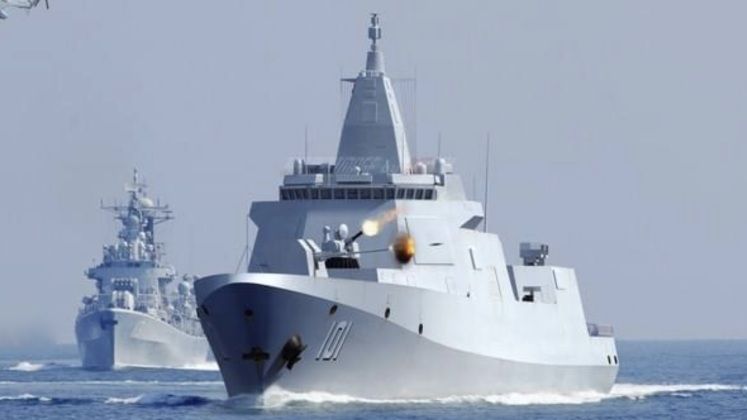 Chinese Navy Type 055 Class Stealth Destroyer 