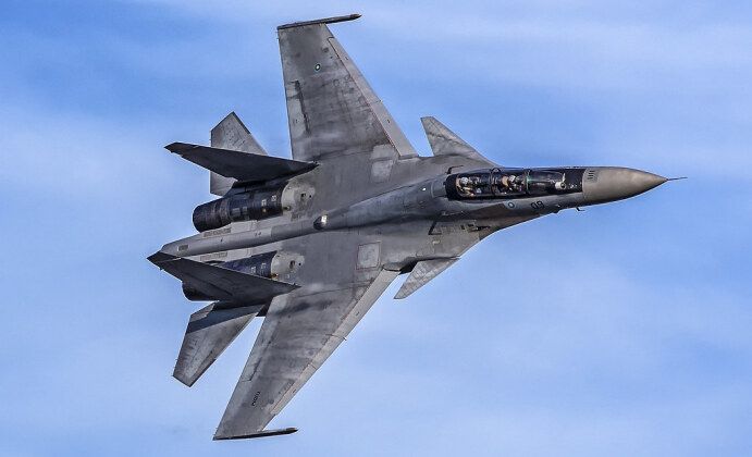 Malaysian Air Force Su-30MKM Fighter
